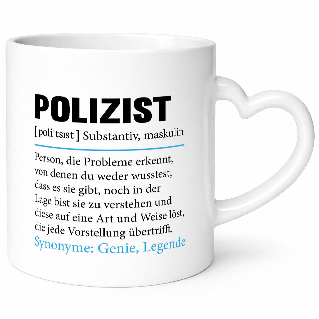 Polizist | Beruf Spruch Polizei lustig Humor Arbeit Kollegen Büro Geschenkidee