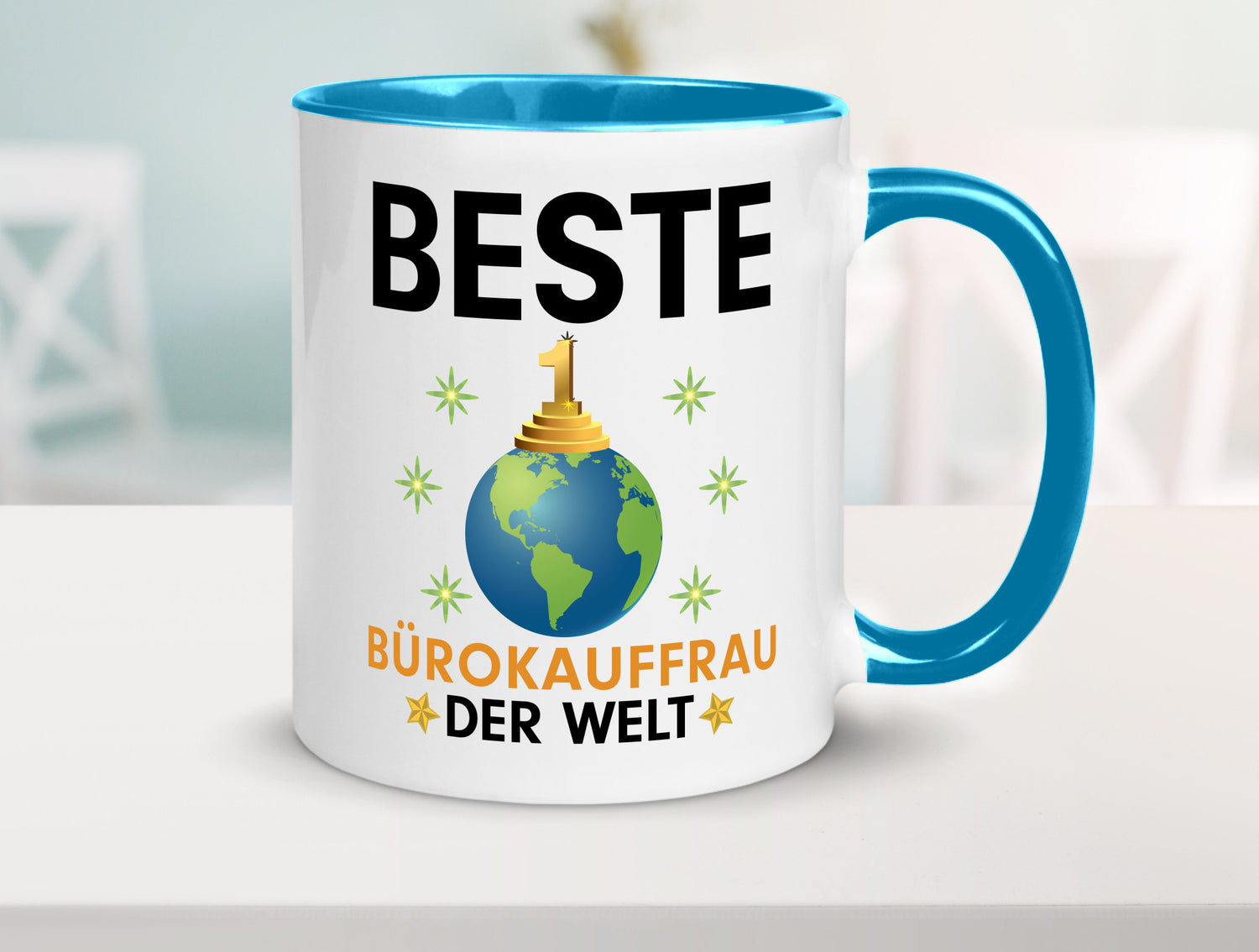 Welt Beste Bürokauffrau | Kauffrau Geschenk Arbeit Kollegen Büro lustiger