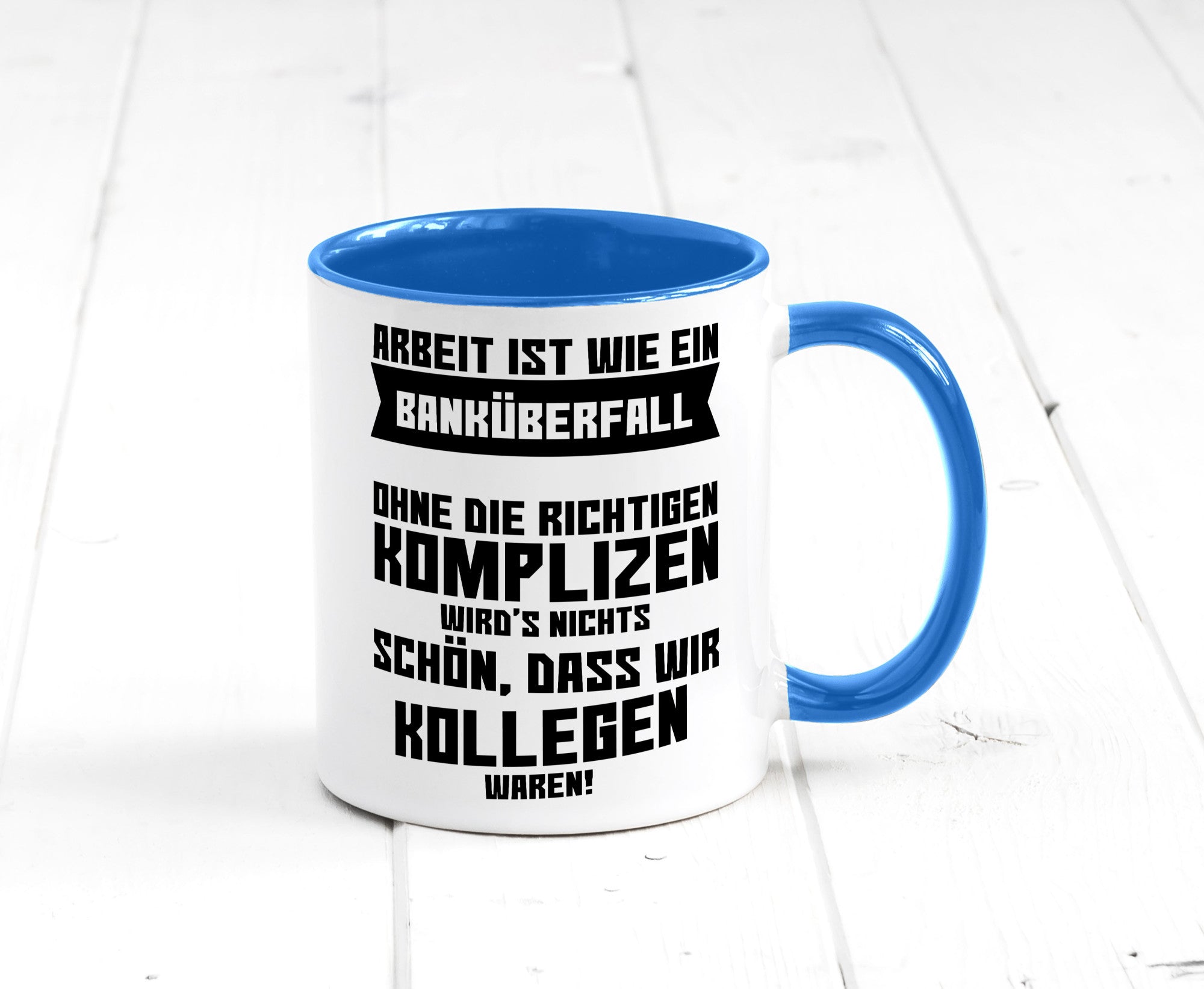 Arbeit | Kollegen Komplizen Jobwechsel Abschied Büro lustiger Spruch Geschenk
