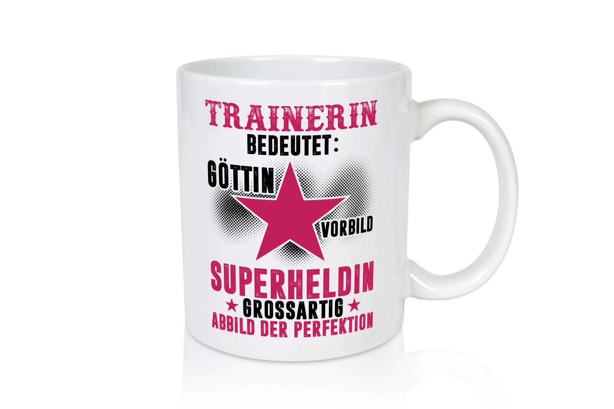 Bedeutung von Trainerin | Sportverein Humor Geschenkidee Tasse