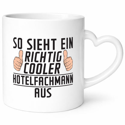 Richtig Cooler Hotelfachmann |Hotel lustiger Spruch Geschenk Humor Geschenkidee