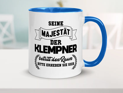 Der Klempner betritt den raum | Geschenk Humor Geschenkidee lustiger Spruch