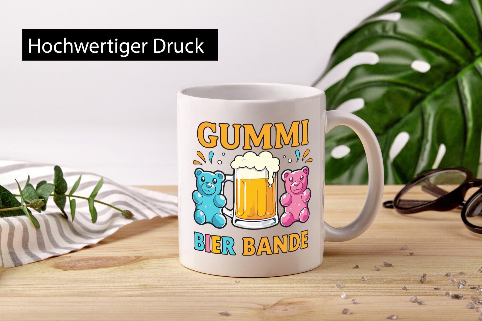 Gummibierbande | Mallorca Party Urlaub Malle v2 lustig Humor Geschenkidee
