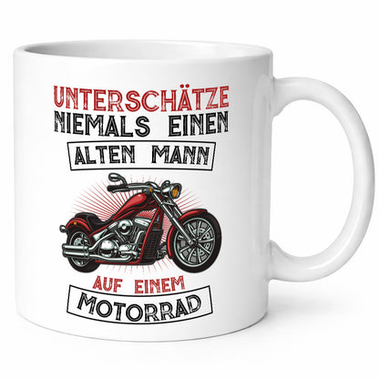 Biker Spruch | Männer Tasse Motorradfahrer Motorrad lustig Humor Geschenkidee