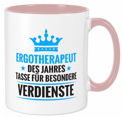 Besonderer Verdienst: Ergotherapeut | Ergotherapie Geschenkidee Humor Tasse