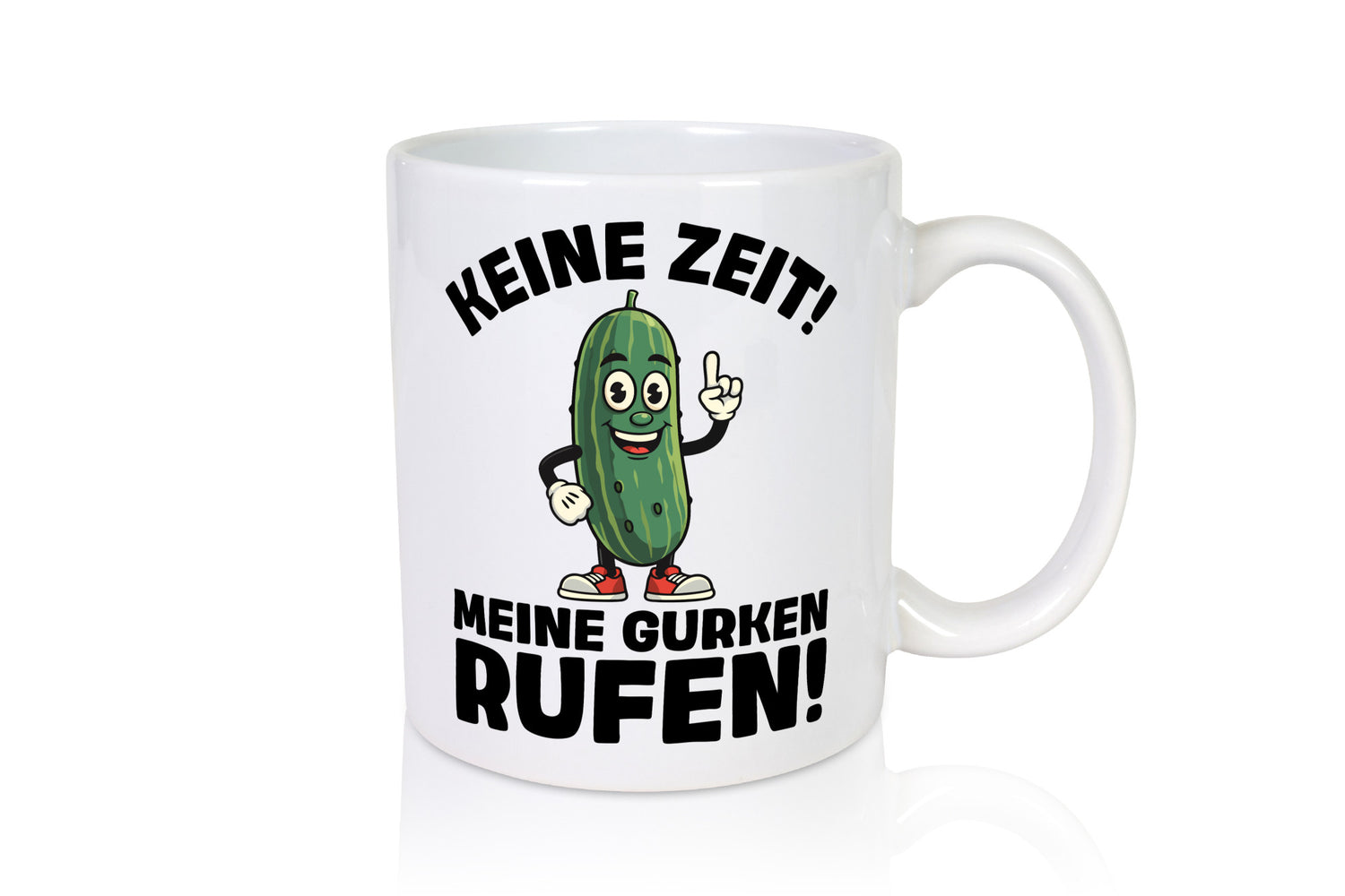 Keine Zeit meine gurken rufen | Hobbygärtner Gurcken Geschenkidee Humor Tasse