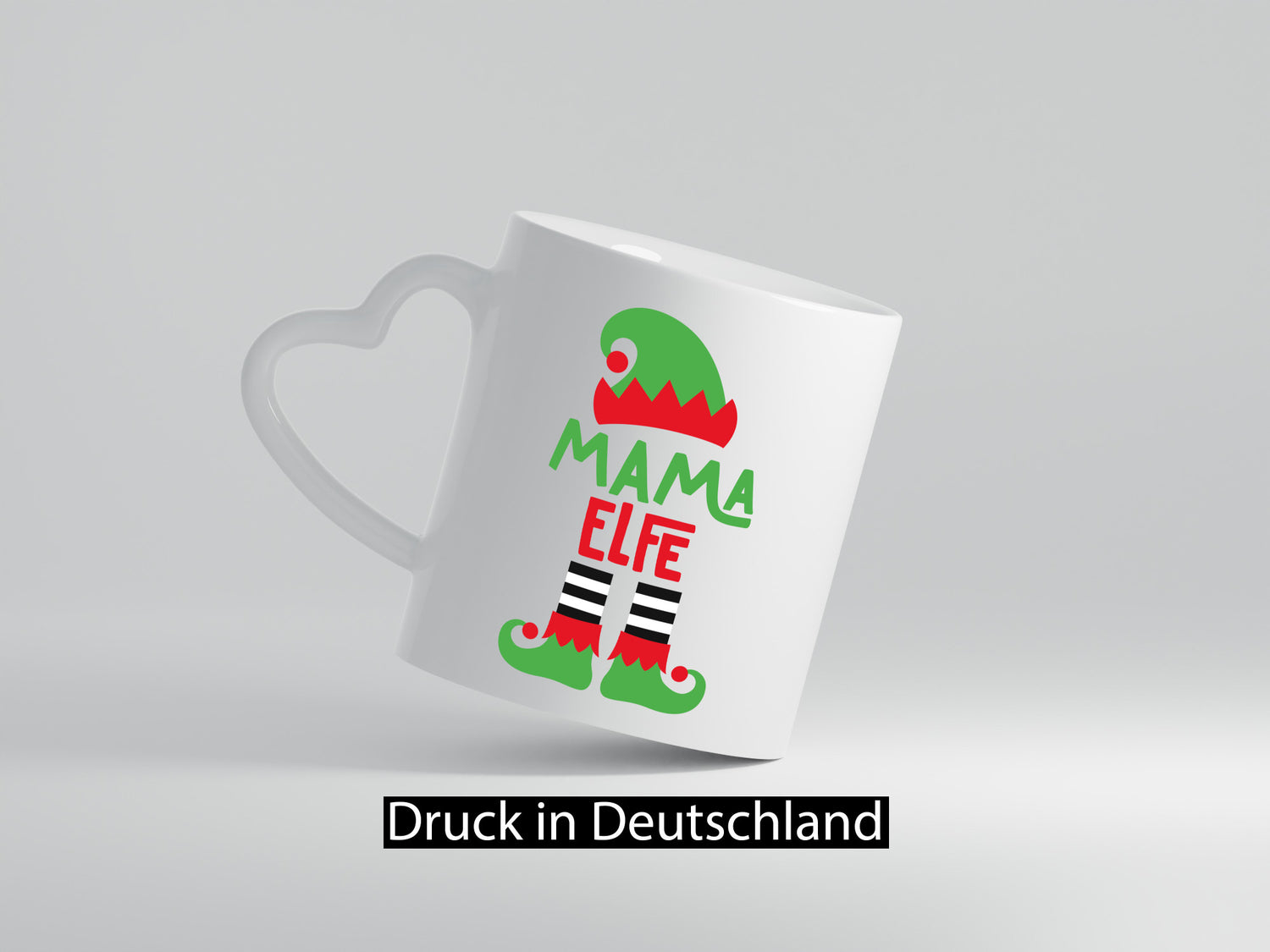 Weihnachtself | Weihnachten Mama Mütze Stiefel Humor Familie Geschenkidee Tasse