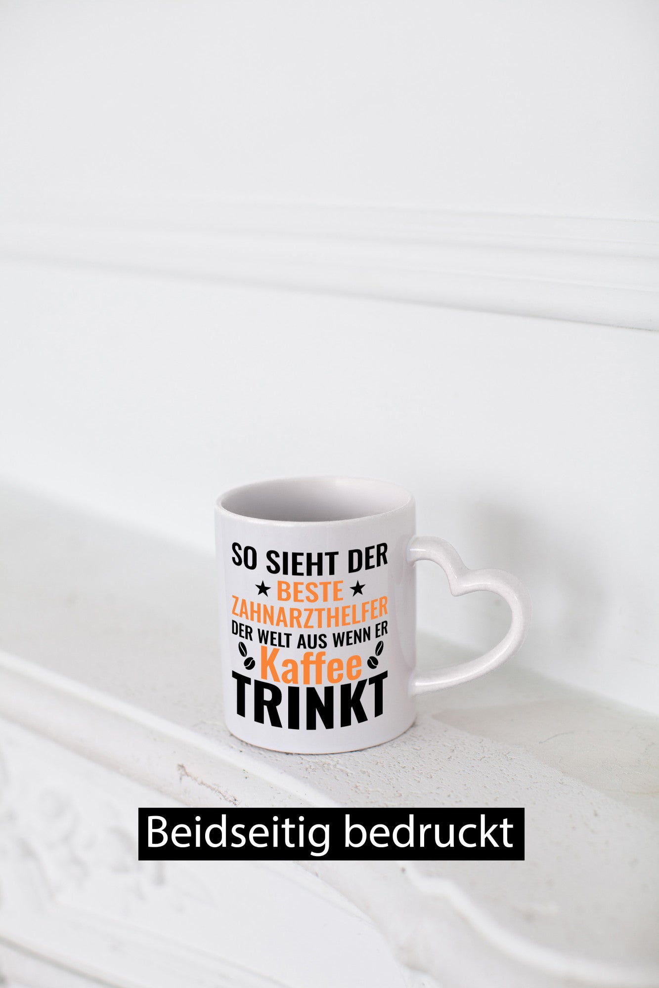 Kaffee trinkt: Zahnarzthelfer | Zahnmedizin Geschenkidee Humor Tasse