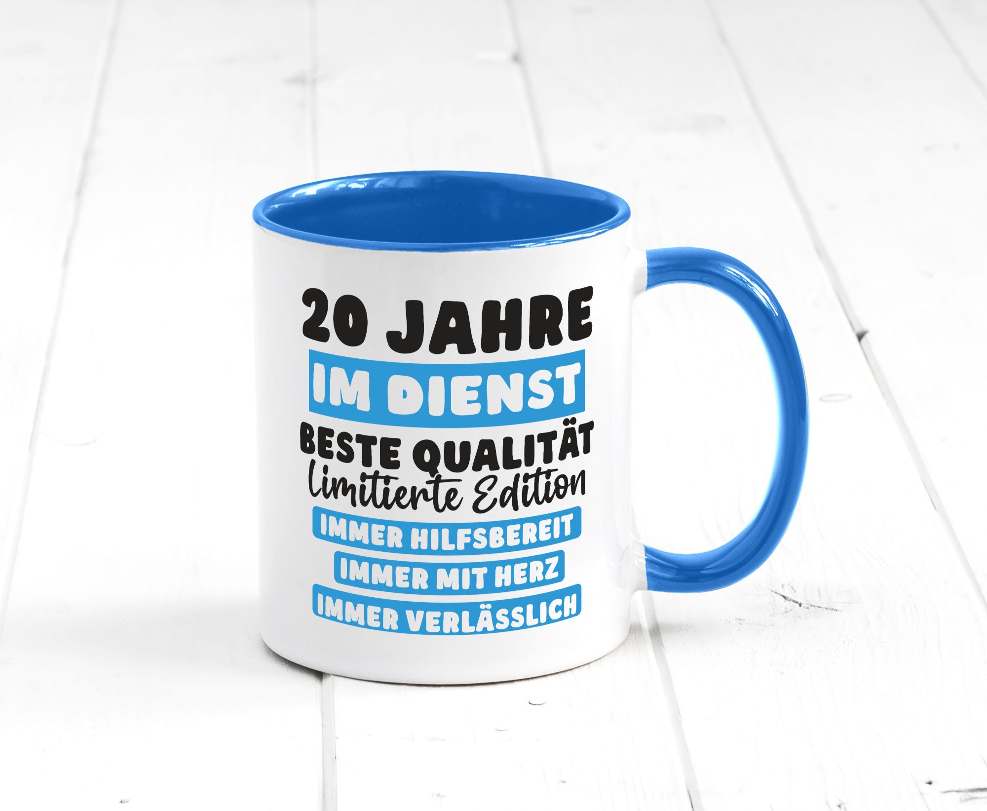 20 Jahre im Dienst | Jubiläum Arbeit v6 Geschenk Kollegen Büro lustiger Spruch