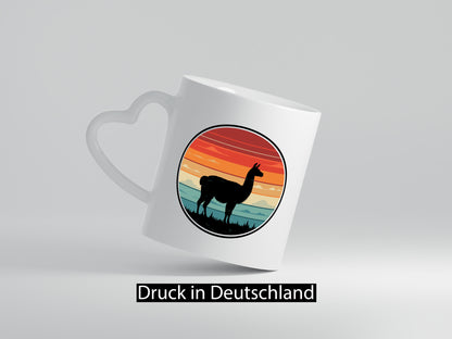 Lama | Alpaka Vintage Humor Geschenkidee Tasse