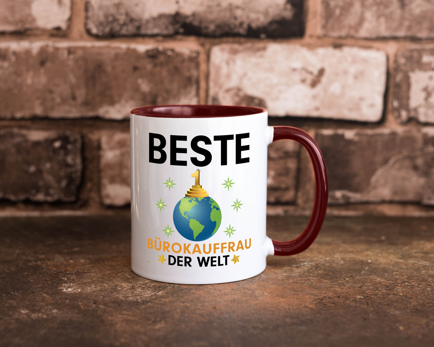 Welt Beste Bürokauffrau | Kauffrau Geschenk Arbeit Kollegen Büro lustiger