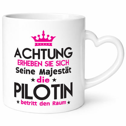 Seine Majestät Pilotin | Definition Piloten lustiger Spruch Geschenk Humor