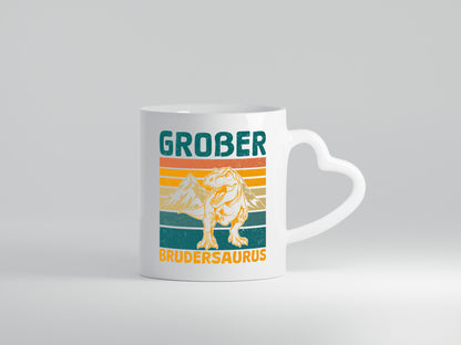 Großer Brudersaurus | Geschwester T-Rex Geschenkidee Humor Tasse