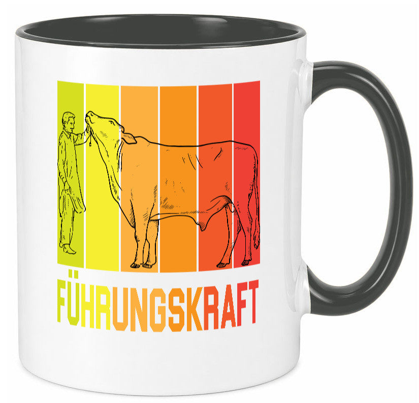 Führungskraft | Farmer Bauernhof lustig Humor Geschenkidee Geschenk Tasse