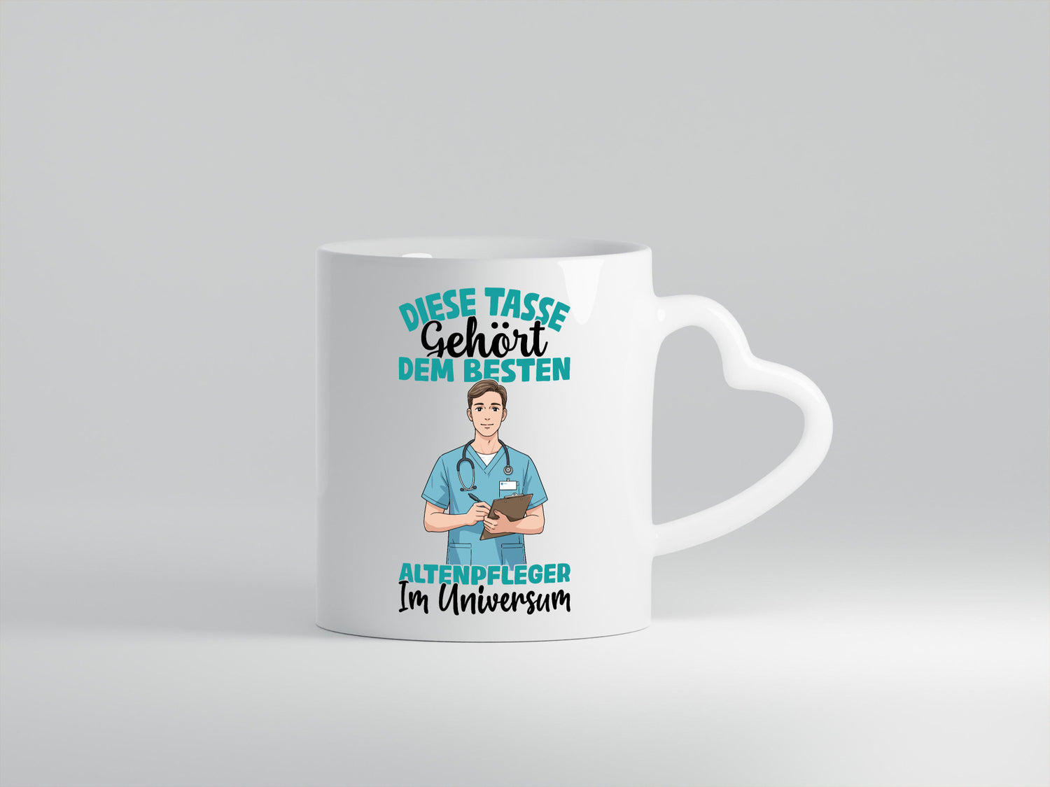 Im Universum: Altenpfleger | Pflegepersonal Geschenk Humor Geschenkidee