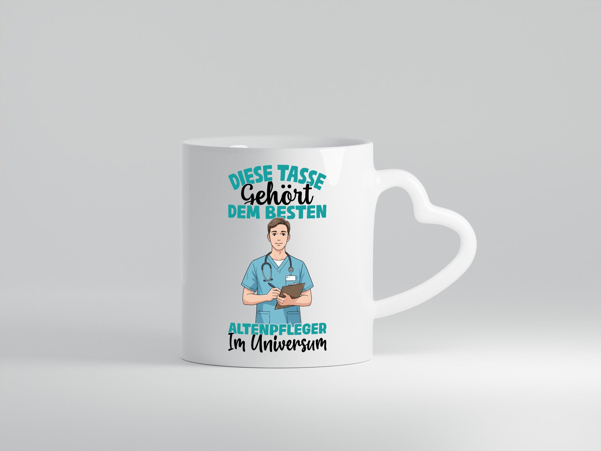 Im Universum: Altenpfleger | Pflegepersonal Geschenk Humor Geschenkidee