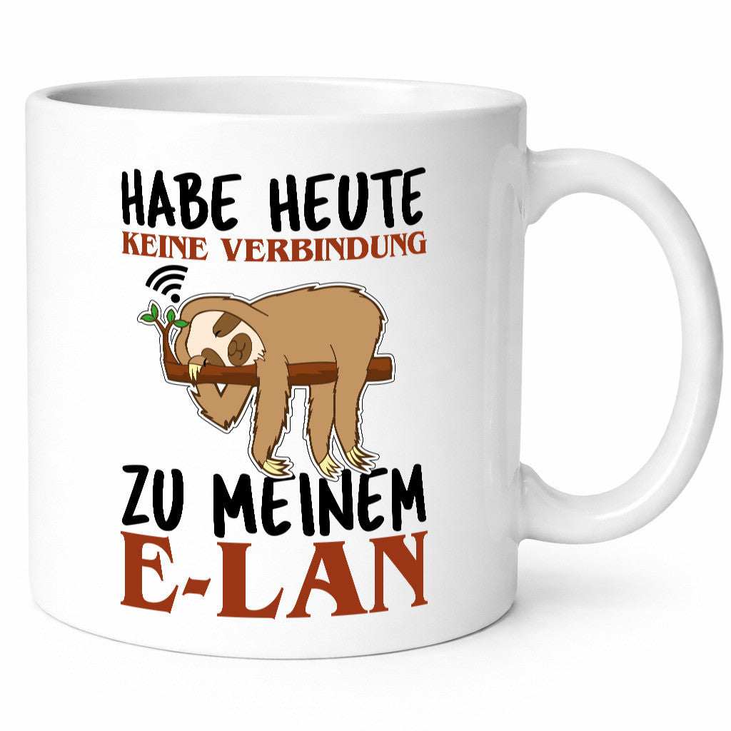 Ich habe keine verbindung Geschenk Humor Geschenkidee lustiger Spruch Tasse
