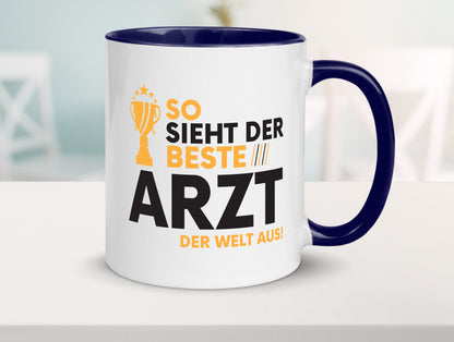 Der Weltbeste Arzt | Medizin Doktor Facharzt lustiger Spruch Geschenk Humor Tasse