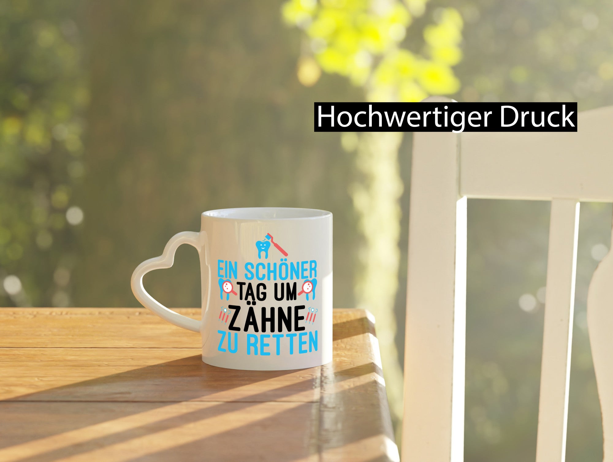 Zähne retten | Zahnarzt Praxis lustiger Spruch Kollege Geschenkidee Arbeit