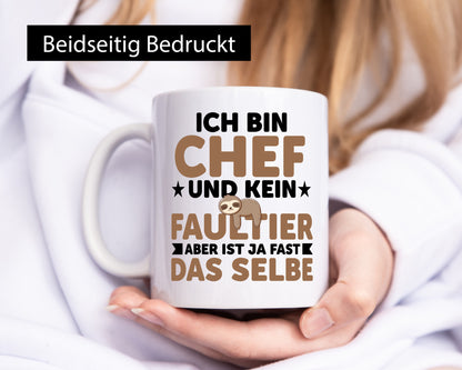 Ich bin kein Faultier: Chef | Führungskraft Vorgesetzter lustig Arbeit Kollegen