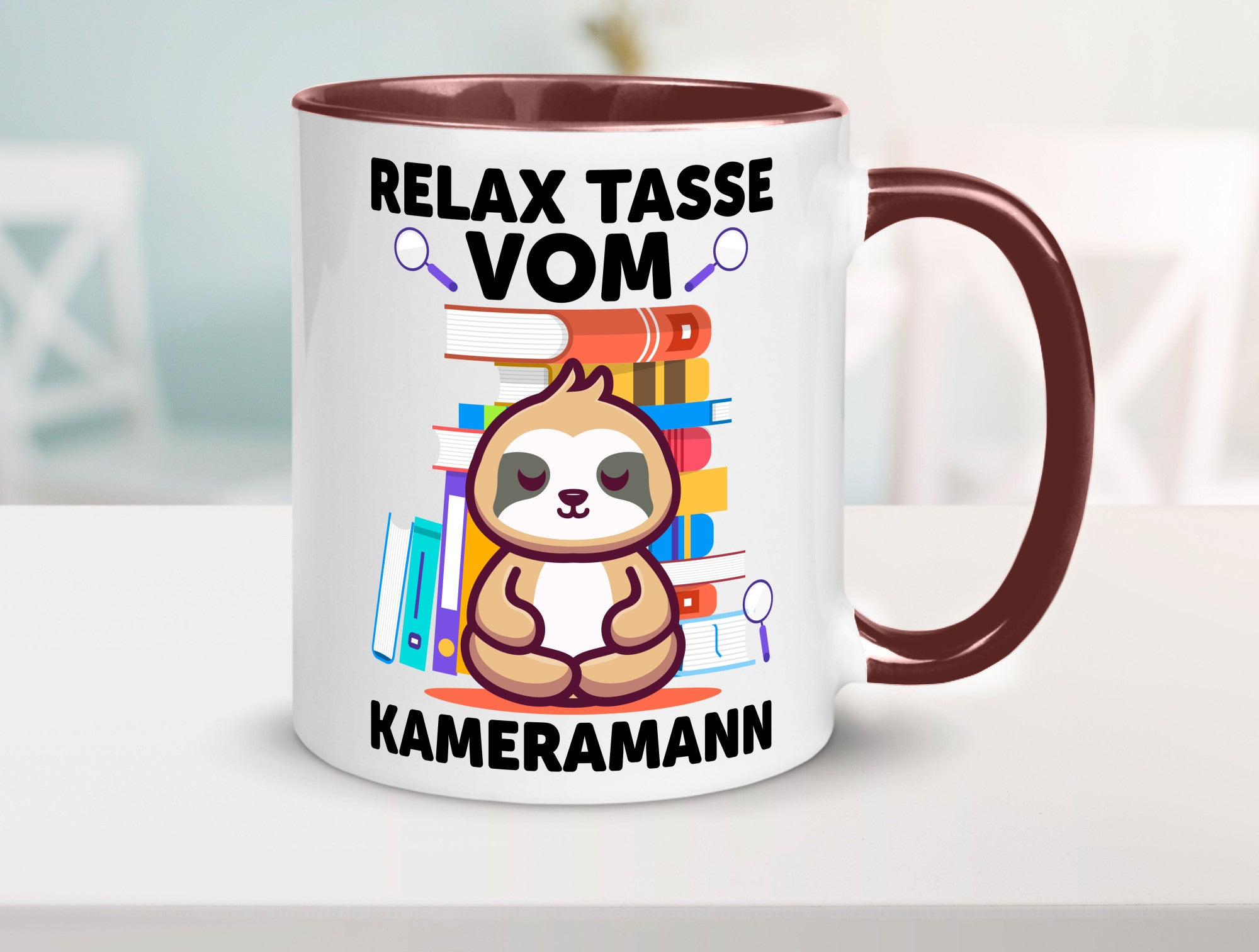 Relax Tasse: Kameramann | Kamera Humor Geschenkidee Tasse