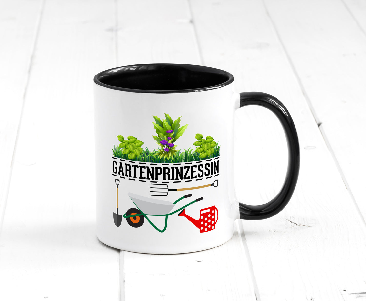 Gartenprinzessin | Gärtnerin Gartenliebhaber Geschenk Humor Geschenkidee