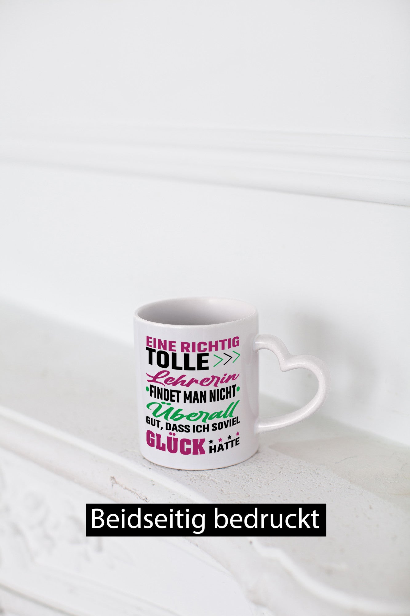 A truly great teacher | I was lucky school fun humor gift idea