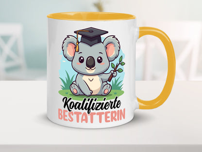Koalifizierte Bestatterin | Bestattung Totengräberin Humor Geschenkidee Tasse