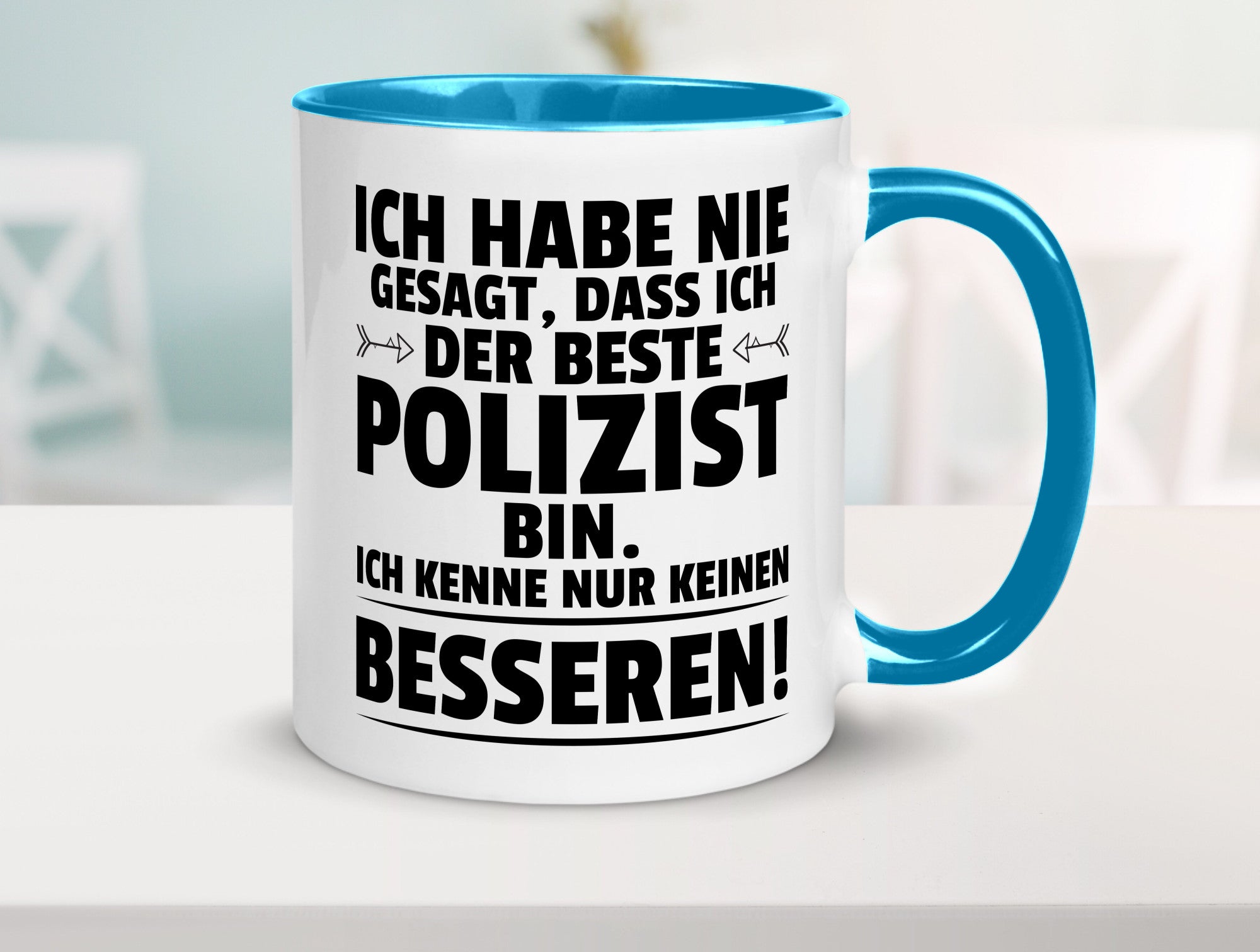 Der Beste Polizist | Polizei Humor Geschenkidee Tasse
