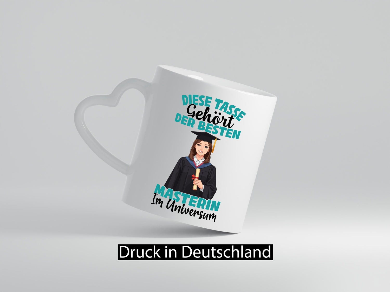 Im Universum: Masterin | Student Uni Studium lustiger Spruch Geschenk Humor