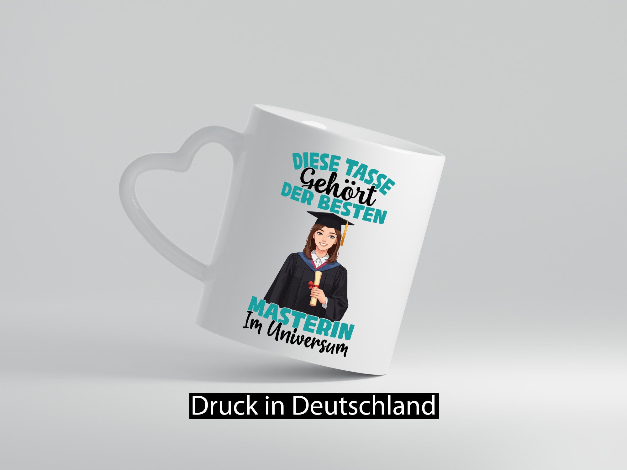 Im Universum: Masterin | Student Uni Studium lustiger Spruch Geschenk Humor