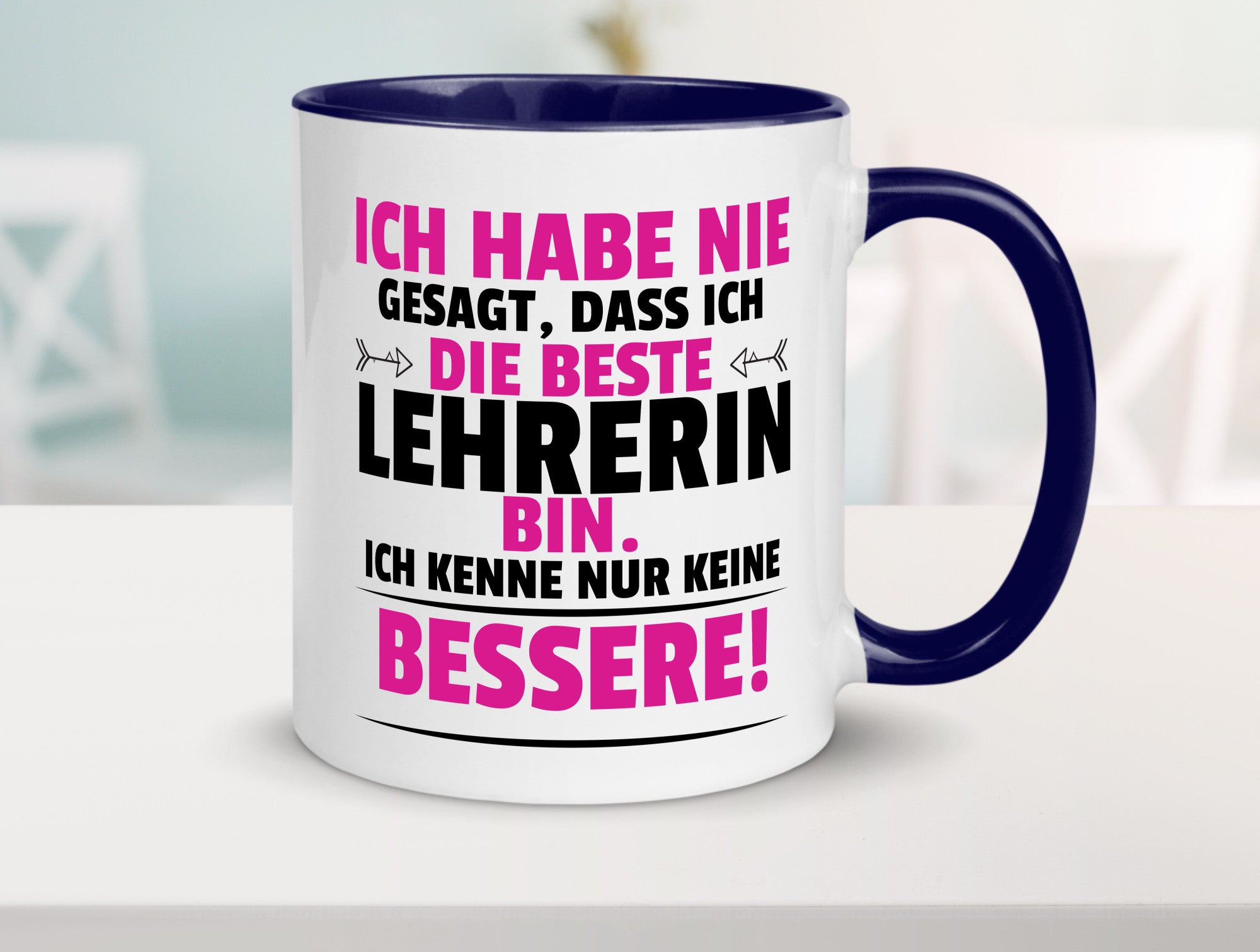 Die Beste Lehrerin | Schule Beruf Schüler Geschenk Arbeit Kollegen Büro
