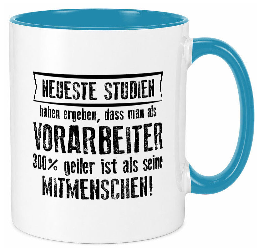 Neuste Studien: Vorarbeiter | Kollege Teamleiter lustig Arbeit Kollegen Büro