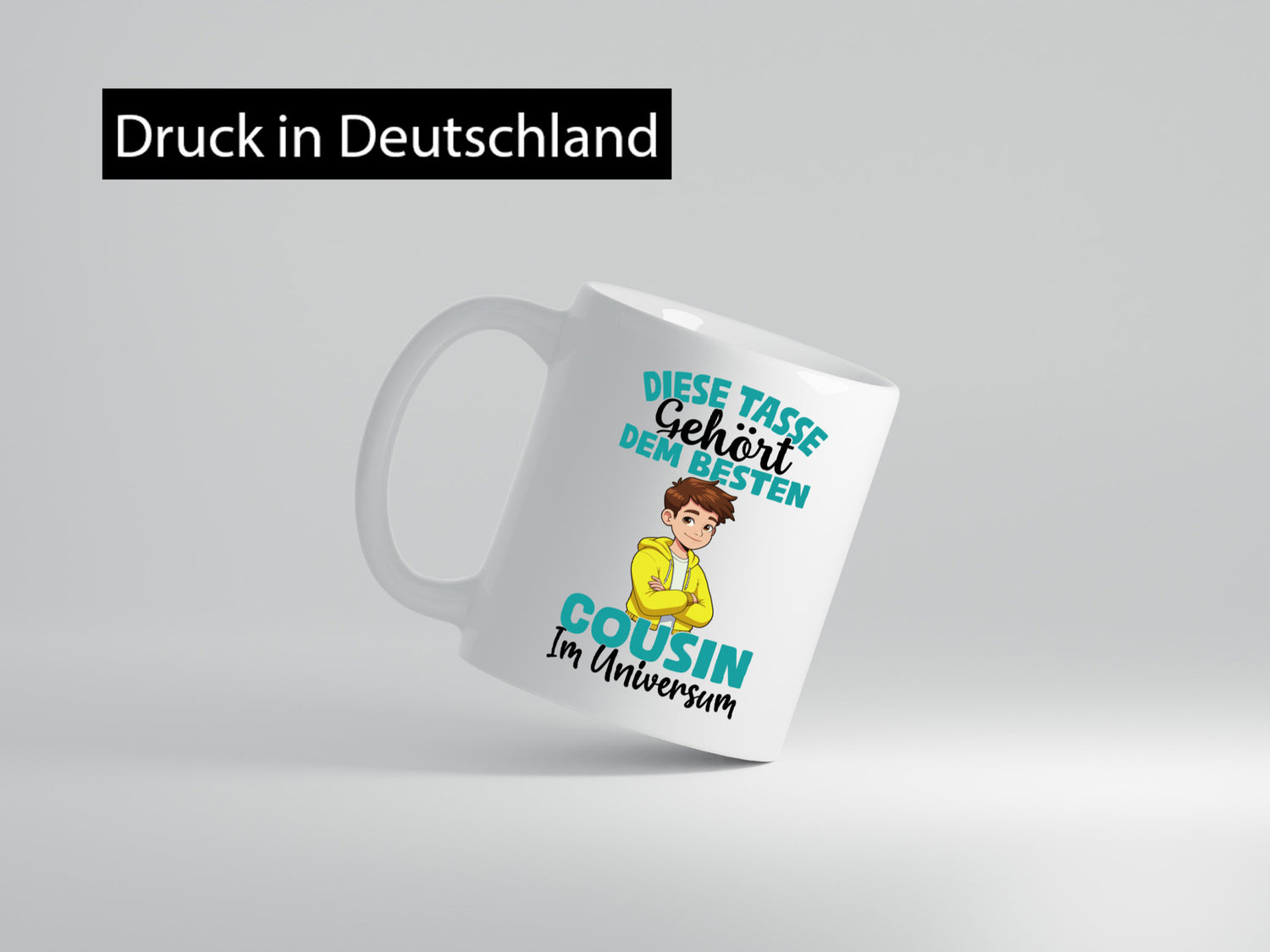 Im Universum: Cousin | Familie Verwandschaft Geschenk Geschenkidee lustiger