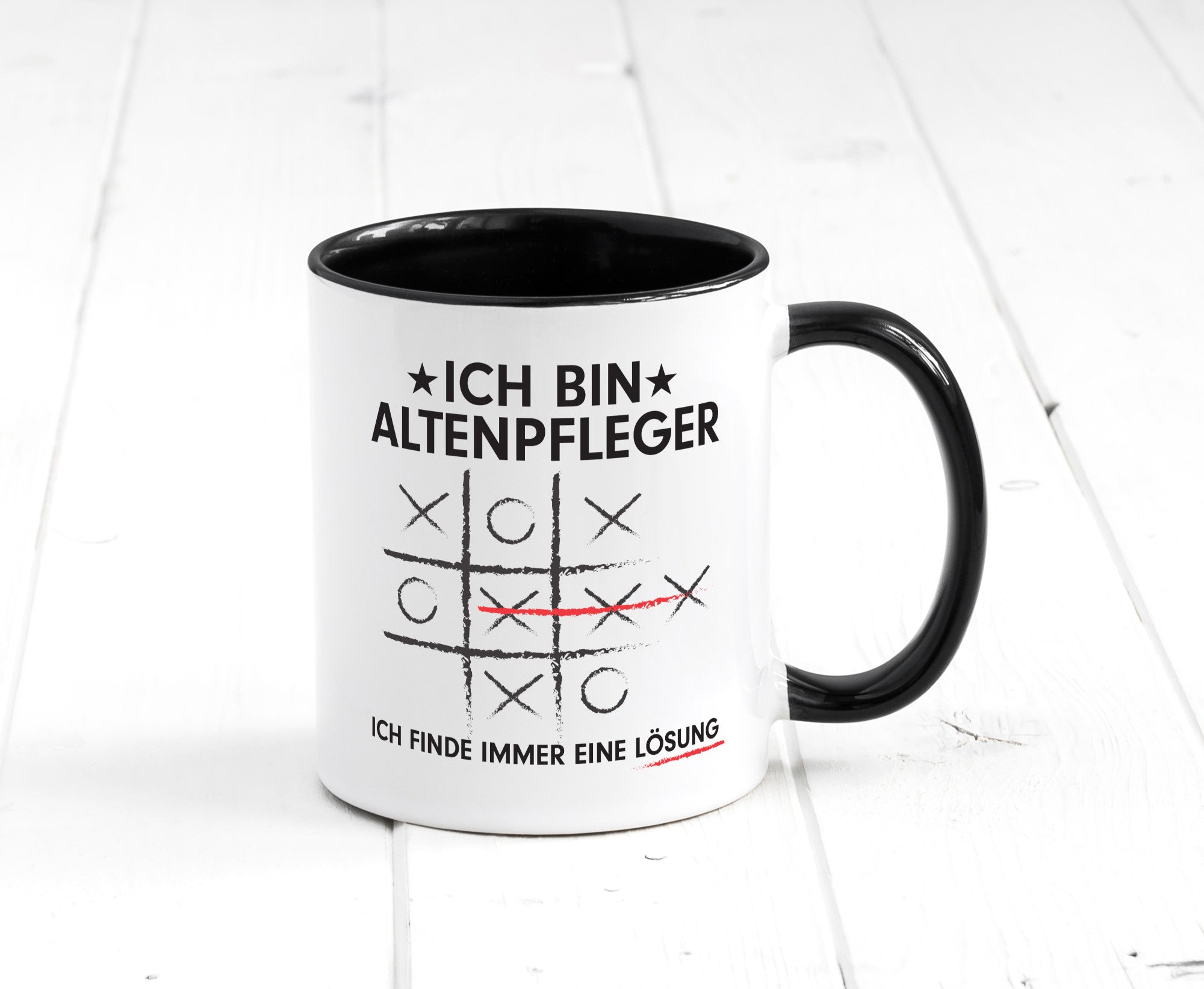Lösung finden: Altenpfleger | Pflegepersonal v2 lustiger Spruch Geschenk Humor