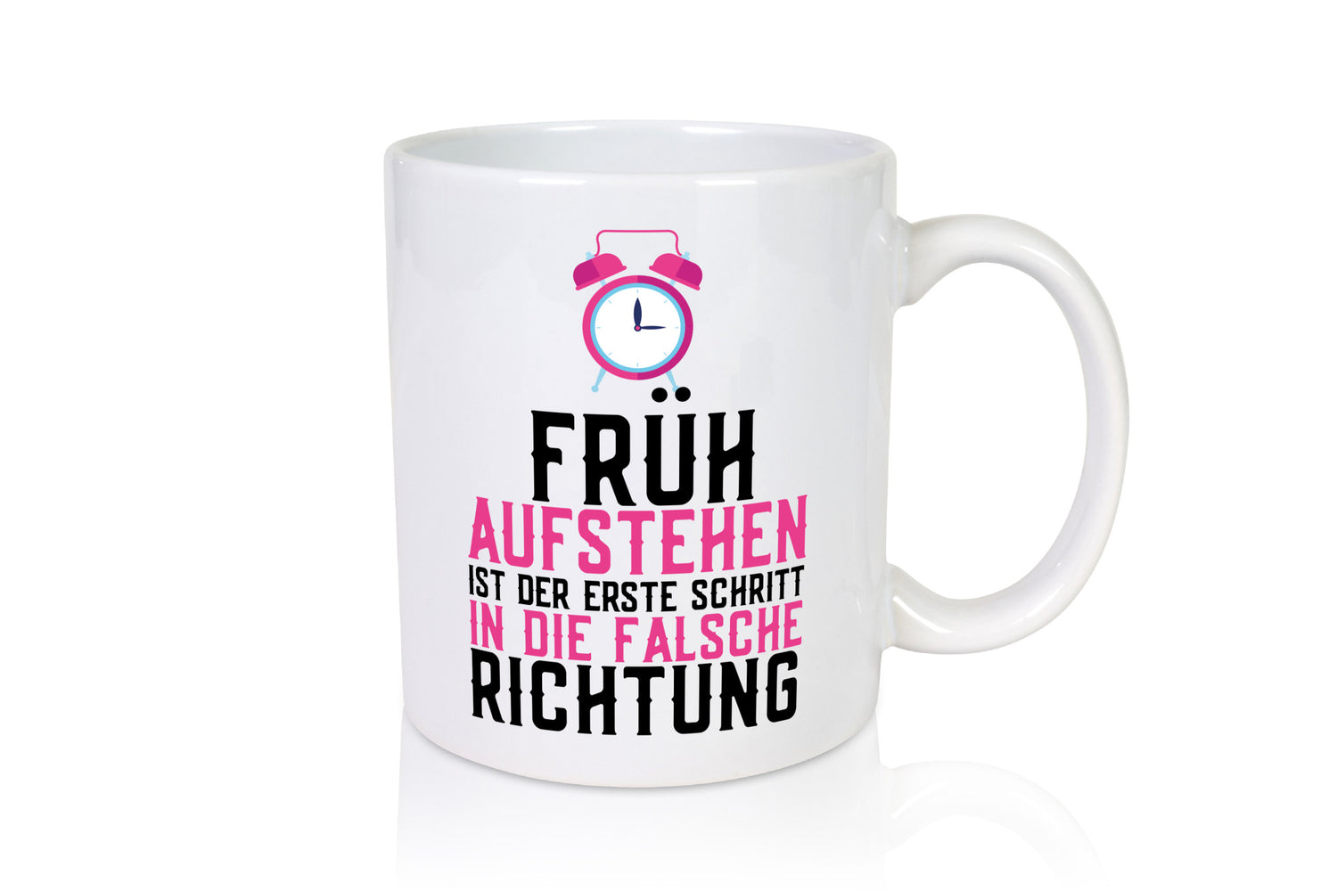Früh aufstehen | Falsche Richtung Morgenmuffel Müdigkeit lustig Humor