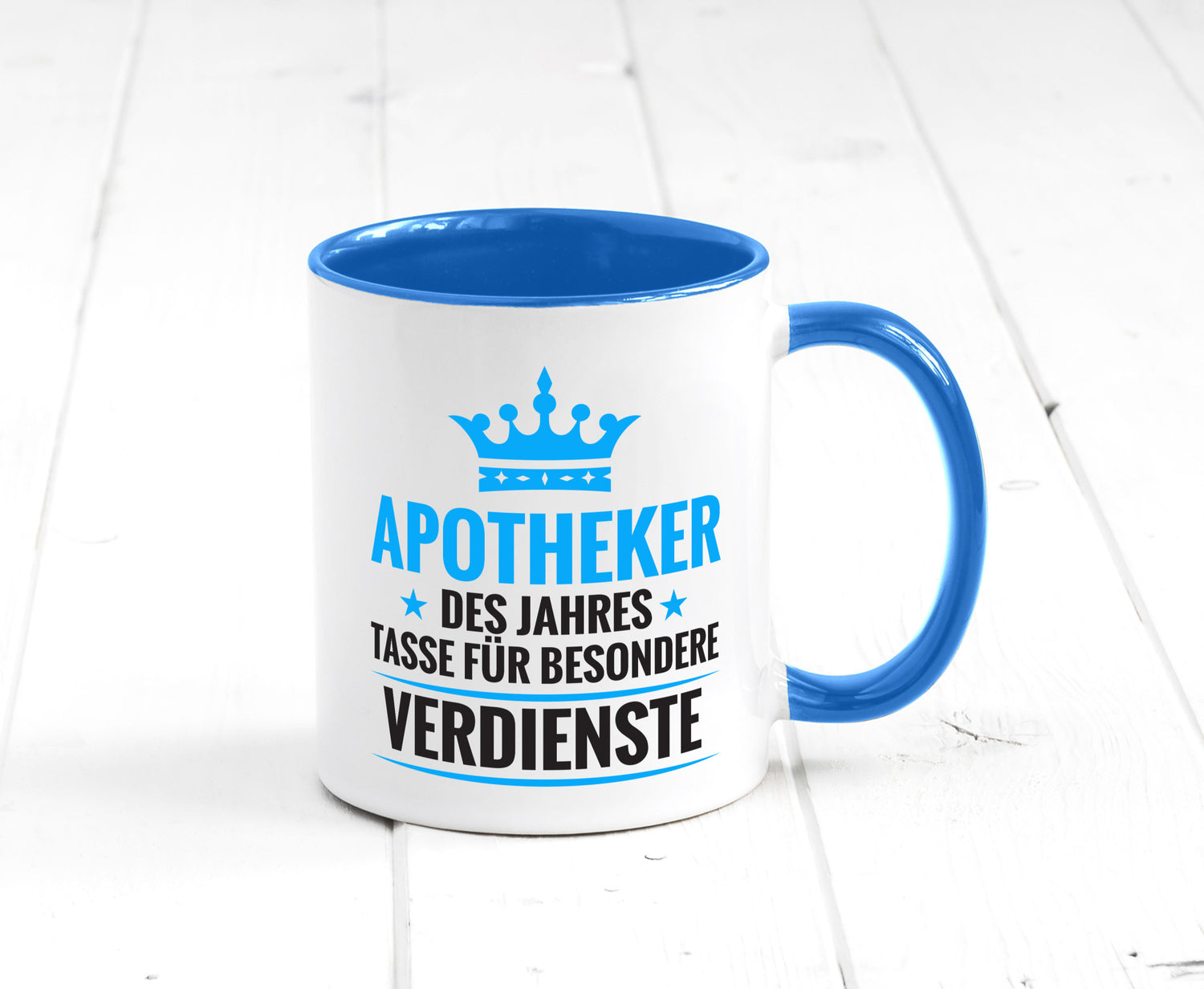 Besonderer Verdienst: Apotheker | Apotheke Pharmazie lustiger Spruch Geschenk