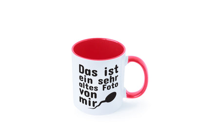Sehr altes Foto von mir | lustige Tasse Männer Humor Geschenk Geschenkidee