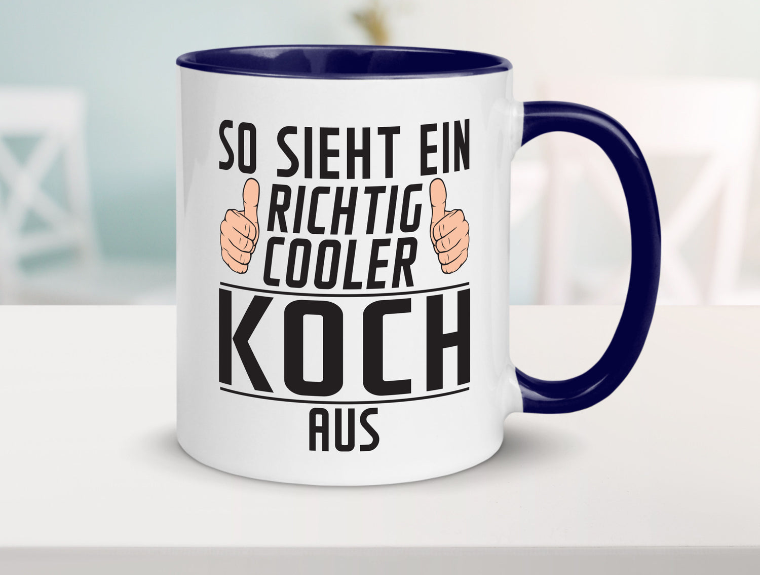 Richtig Cooler Koch | Chefkoch Humor Arbeit Kollegen Büro Geschenkidee Tasse