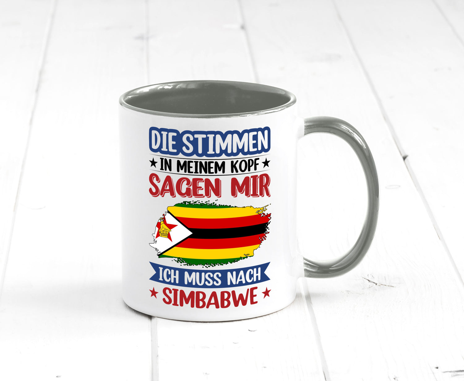 Simbabwe | Urlaub Stimmen in meinem Kopf Traumland v2 Geschenk Humor