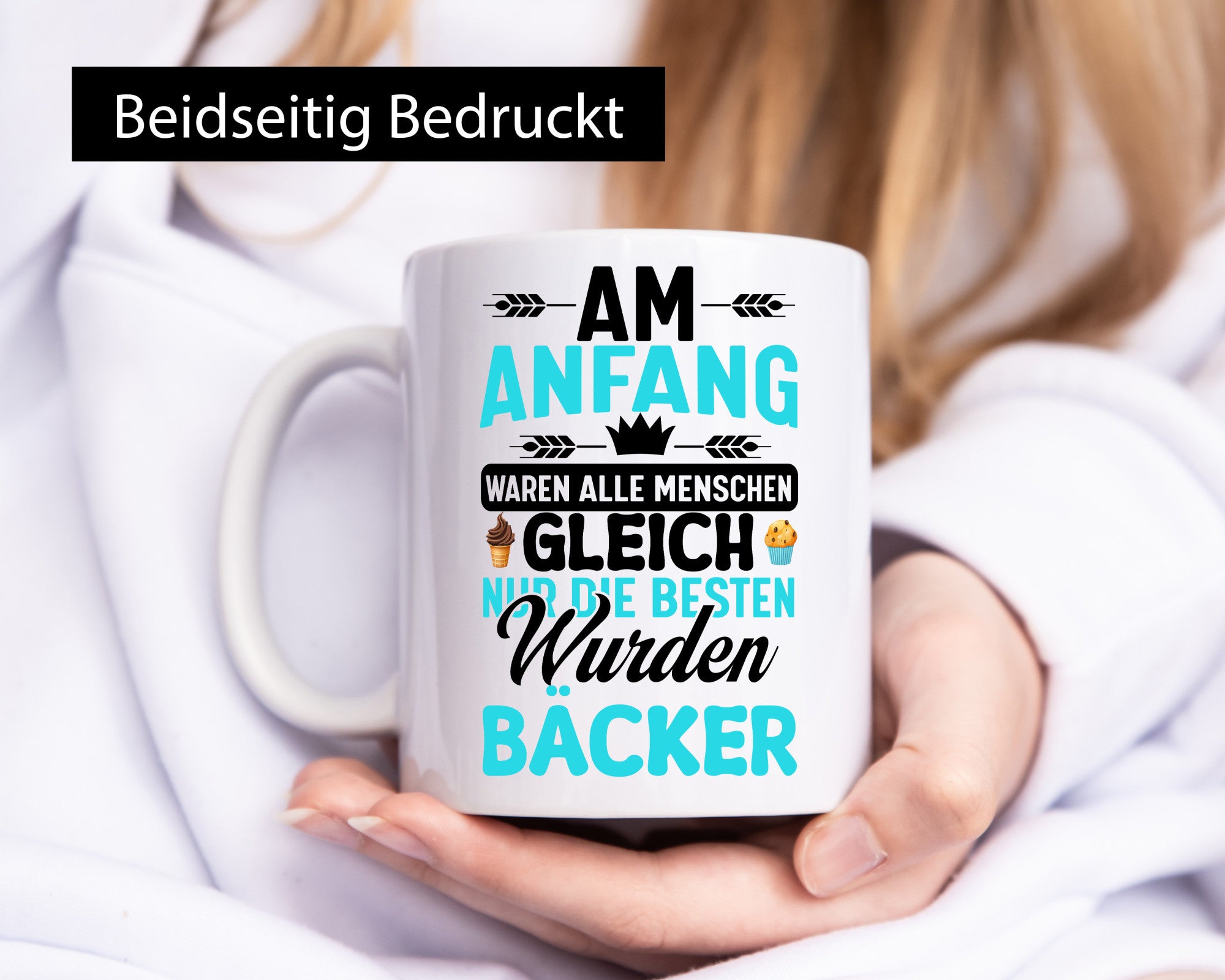 Nur die Besten wurden Bäcker | Geiler Backmeister Geschenkidee Humor Tasse