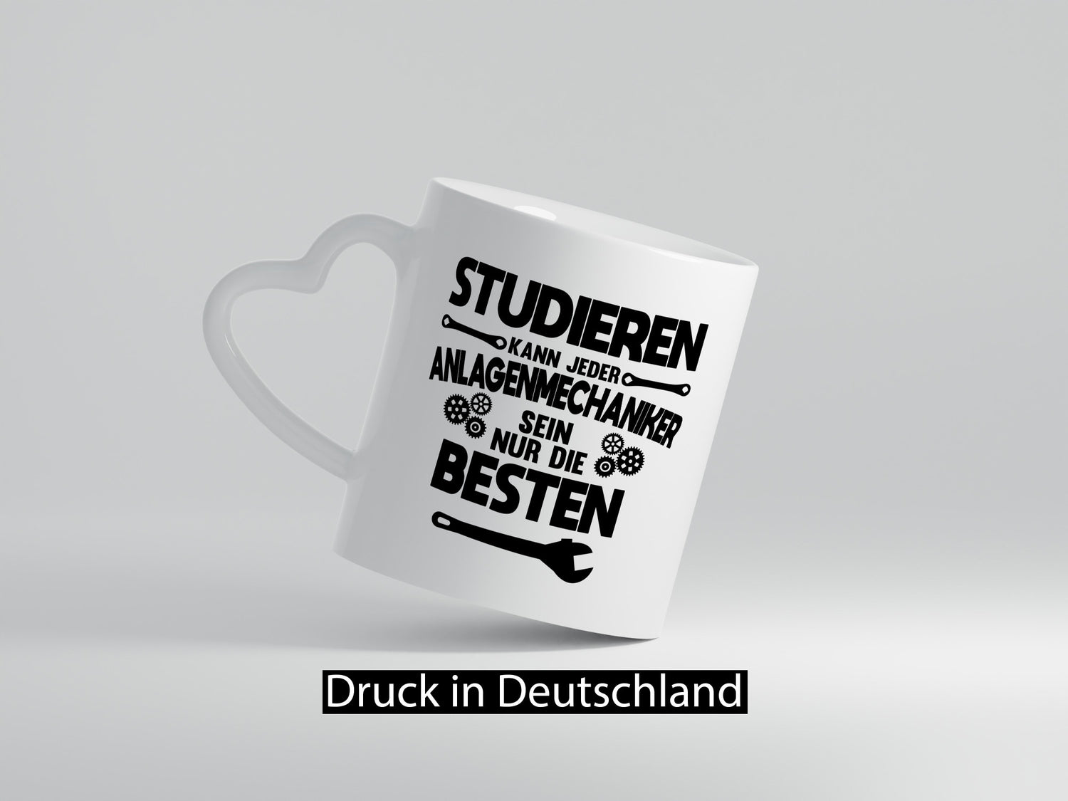 Nur die besten werden Anlagenmechaniker Humor Geschenkidee Tasse