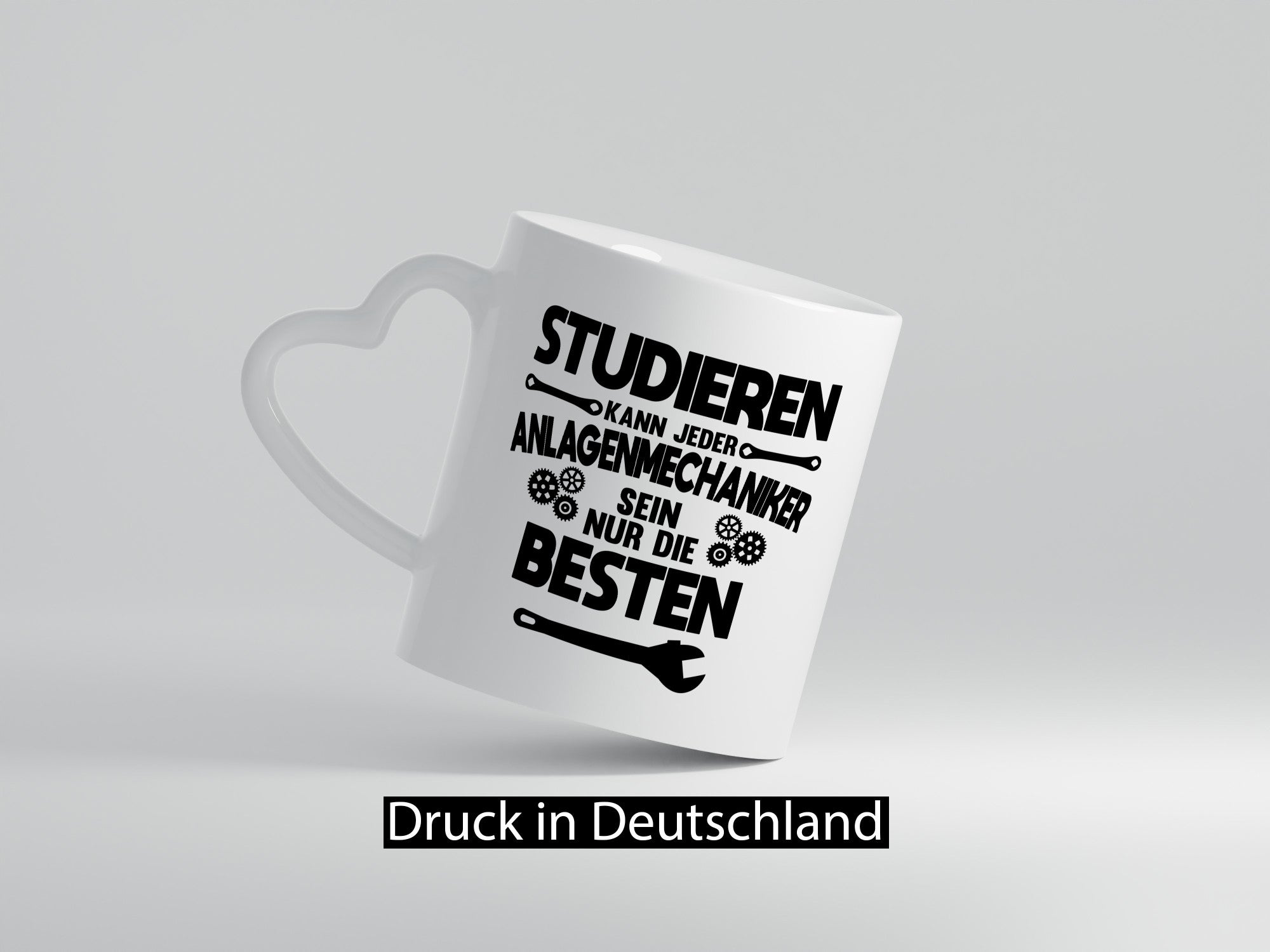 Nur die besten werden Anlagenmechaniker Humor Geschenkidee Tasse