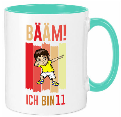 11. Geburtstag | 11 Jahre Bääm ich bin Humor Geschenkidee Tasse