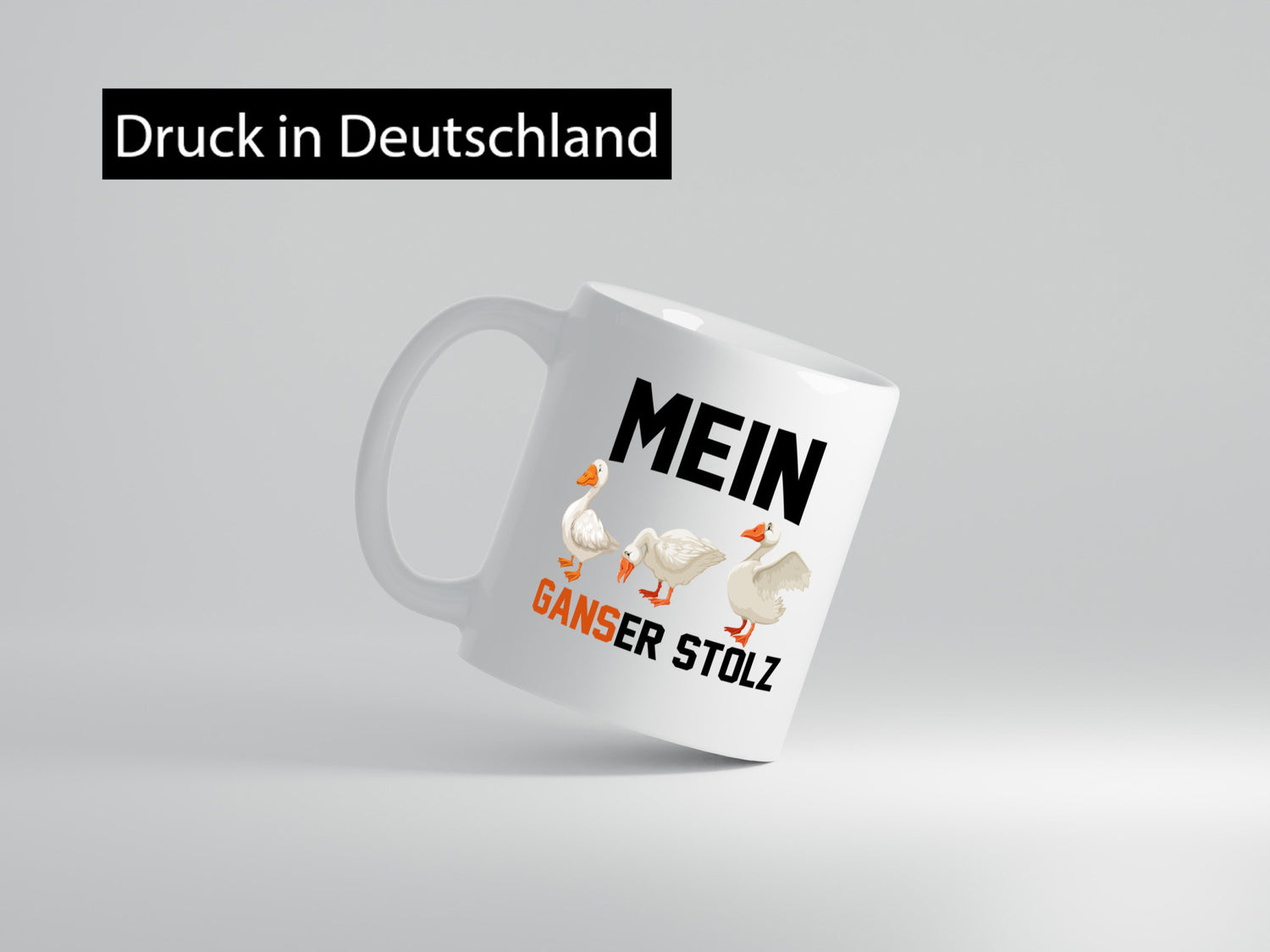 Mein ganser Stolz | Gans Gänsezüchter v2 lustig Humor Geschenkidee Geschenk