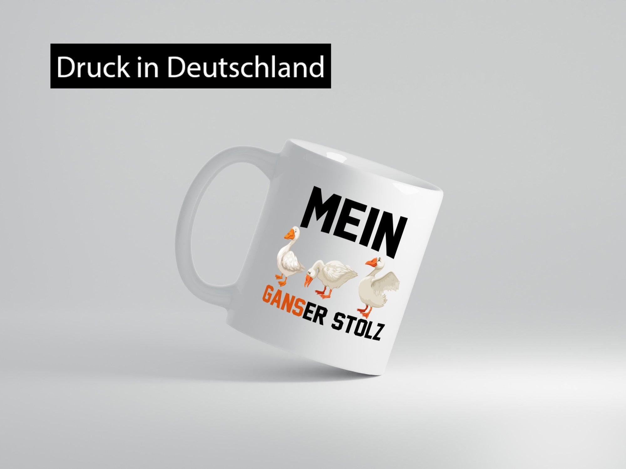 Mein ganser Stolz | Gans Gänsezüchter v2 lustig Humor Geschenkidee Geschenk