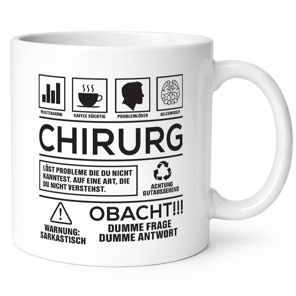 Achtung Probleme Chirurg | Medizin Chirurgie Krankenhaus Geschenkidee Humor