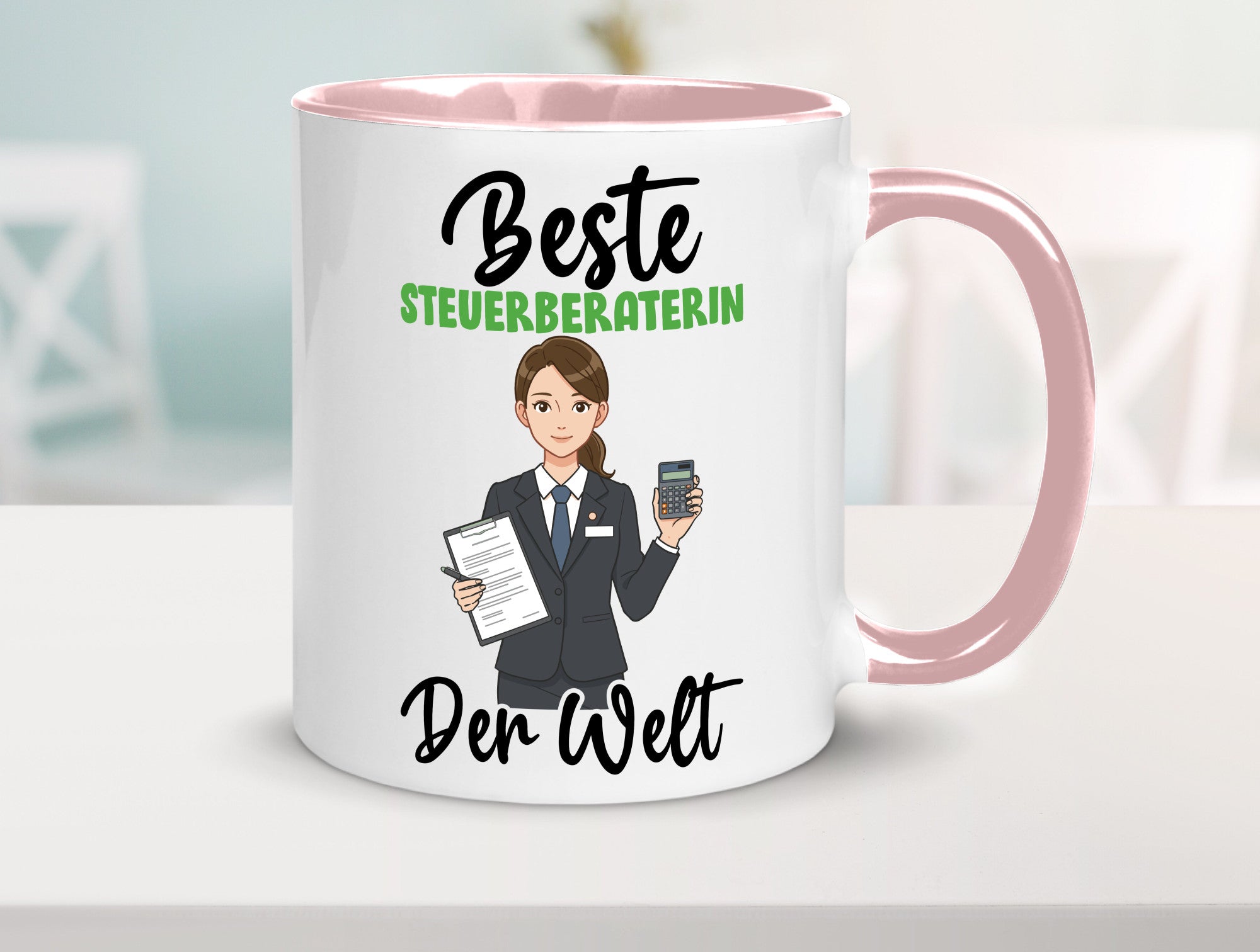 Beste Steuerberaterin | Steuer Beratung v2 Geschenkidee Humor Tasse