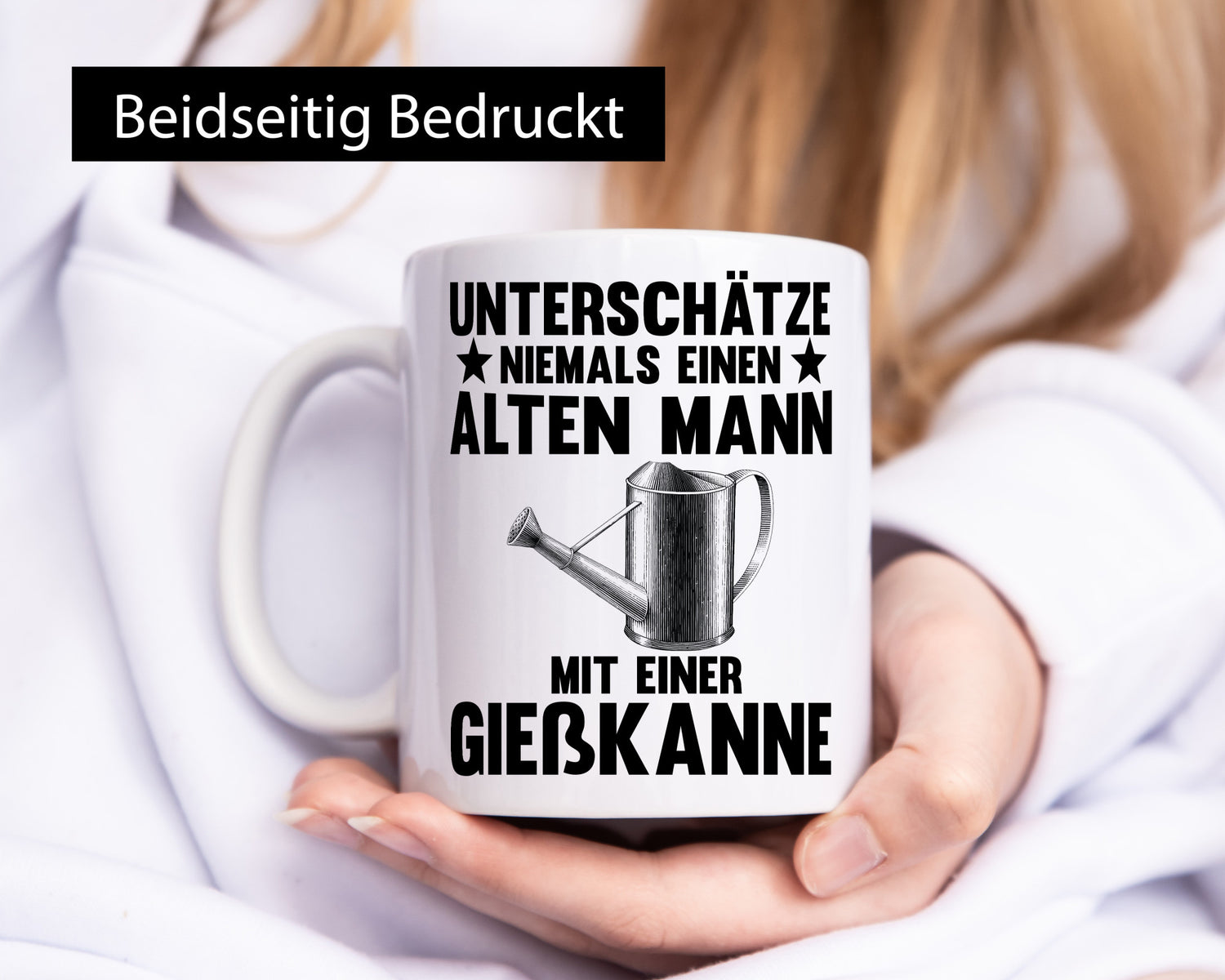 Keinen alten Mann mit Gießkanne unterschätzen | Sterne lustig Humor