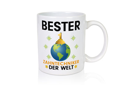 Welt BesterZahntechniker | Zahnmedizin lustig Humor Geschenkidee Geschenk Tasse
